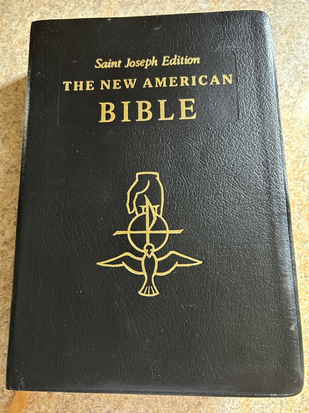The New American Bible - Saint Joseph Edition Catholic with Gold Lettering
